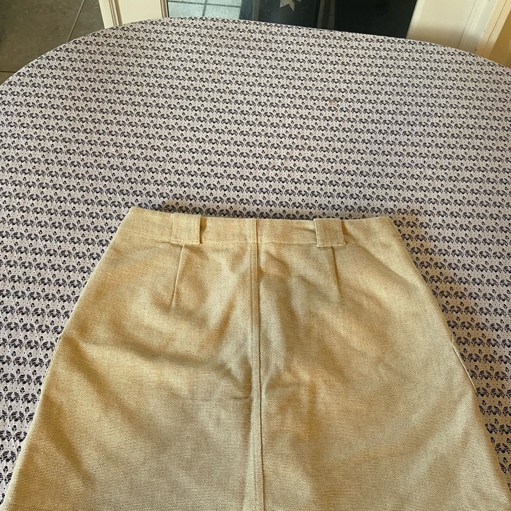 Beige skirt